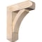 Ekena Millwork Thorton Craftsman Smooth Bracket w/ Offset Brace, Douglas Fir, 7 1/2"W x 24"D x 28"H BKT0806X24X28THR04SDF - alternate 1